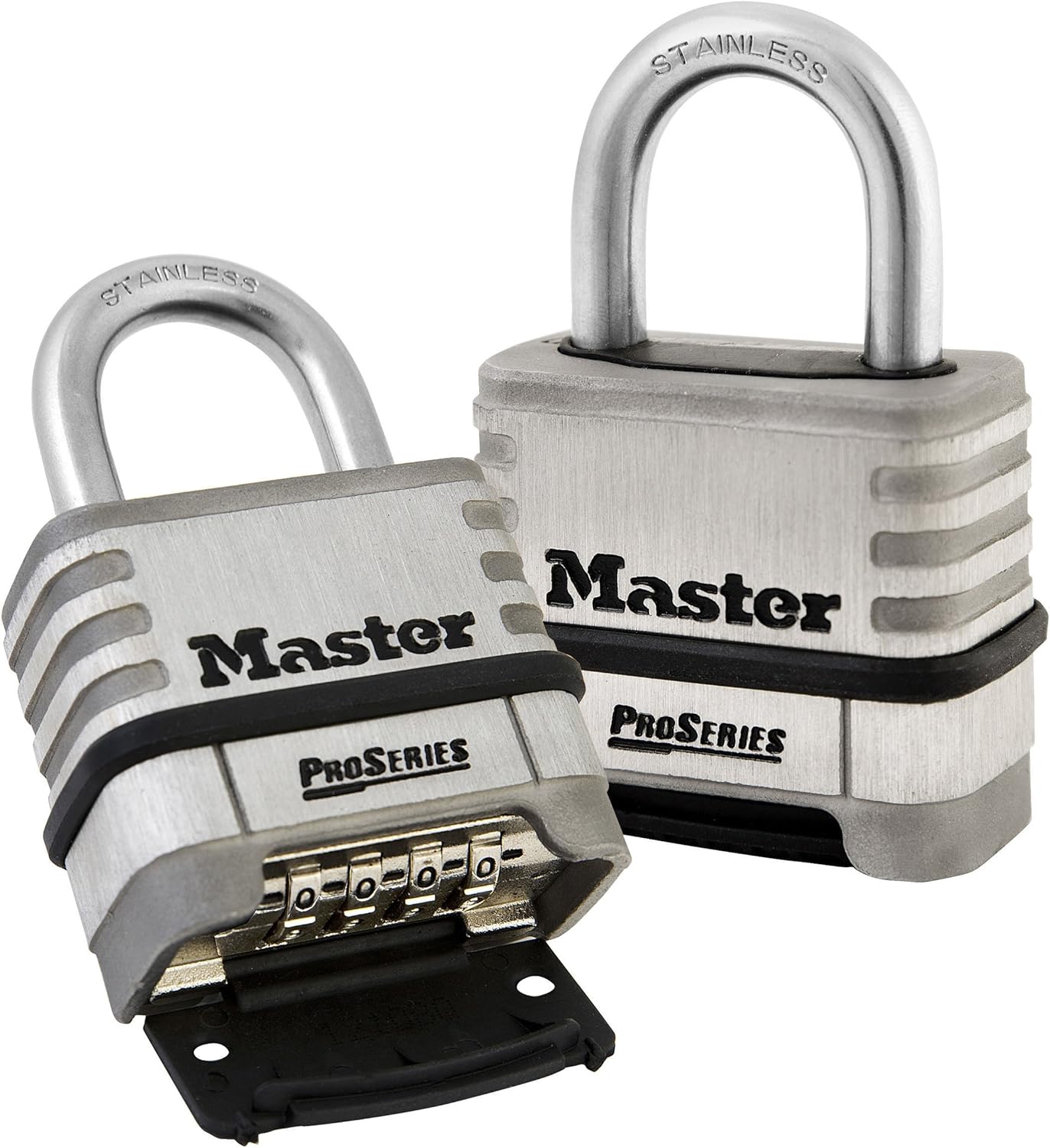 MASTER LOCK Master Lock 1174D Padlock 1.5 x 2.2 x 3 Stainless Steel