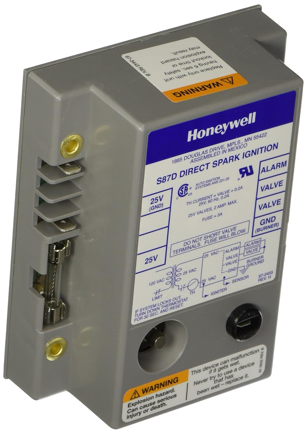 HONEYWELL S87D1004 IGNITION CONTROL BOARDS