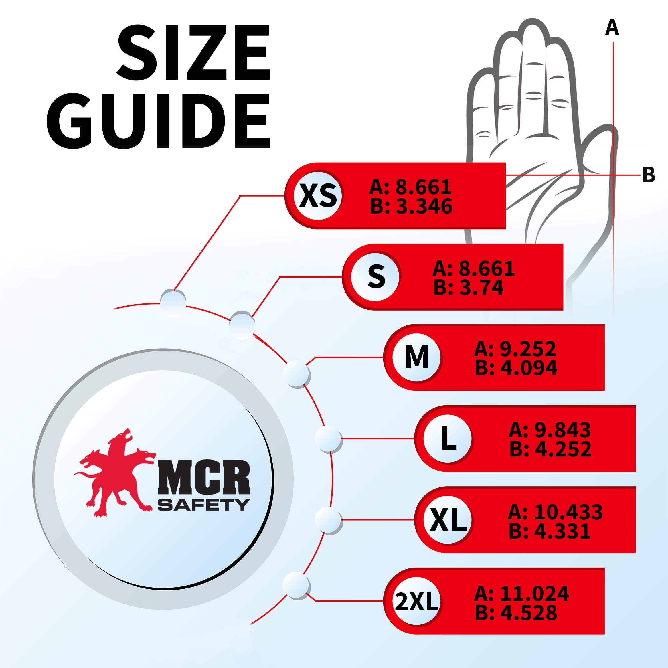 MCR SAFETY MCR Safety N96793XL Ninja BNF Nitrile Gloves, X-Large, Black/Gray