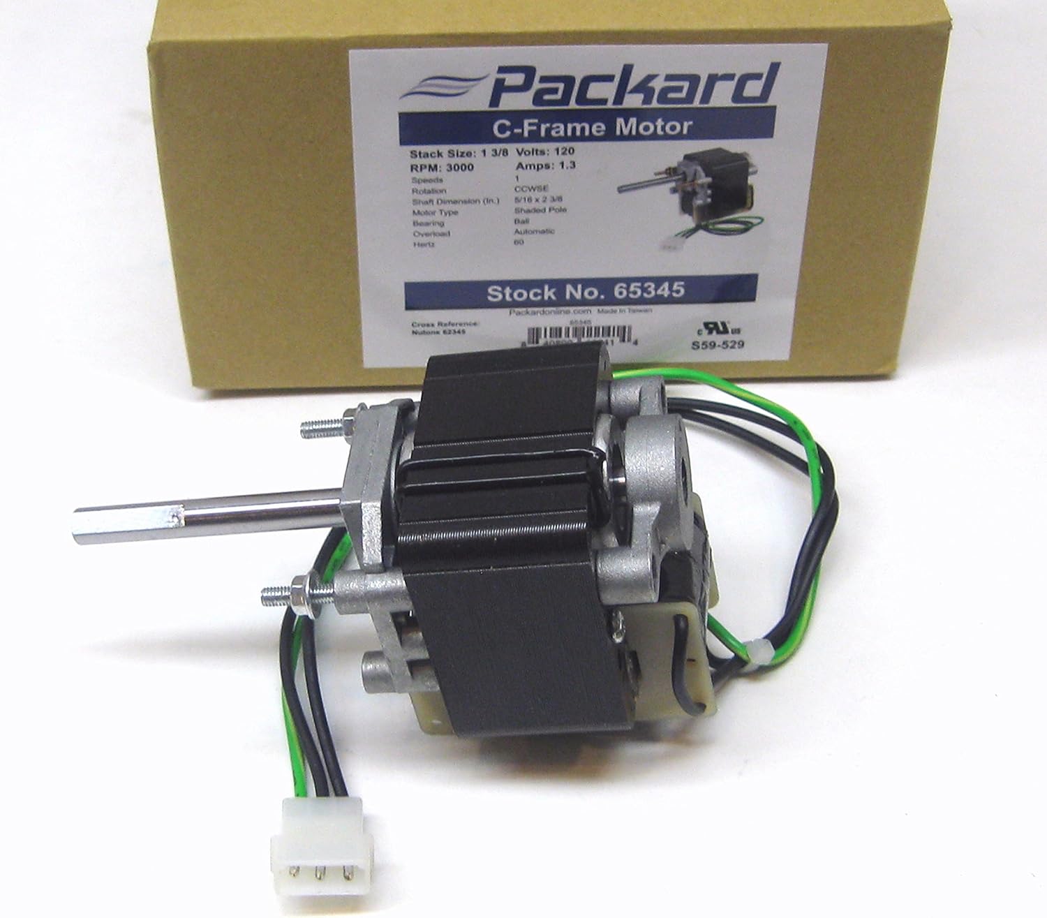 PACKARD 65345 VENTILATION MOTORS