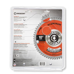 Crescent CSBAK-1060 Aluminum Circular Saw Blade 10 inch X 60 Tooth Thick Aluminum