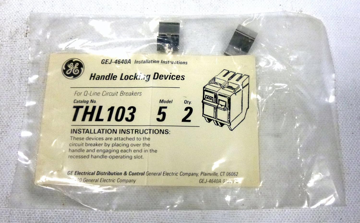 GENERAL ELECTRIC THL103 CIRCUIT BREAKERS