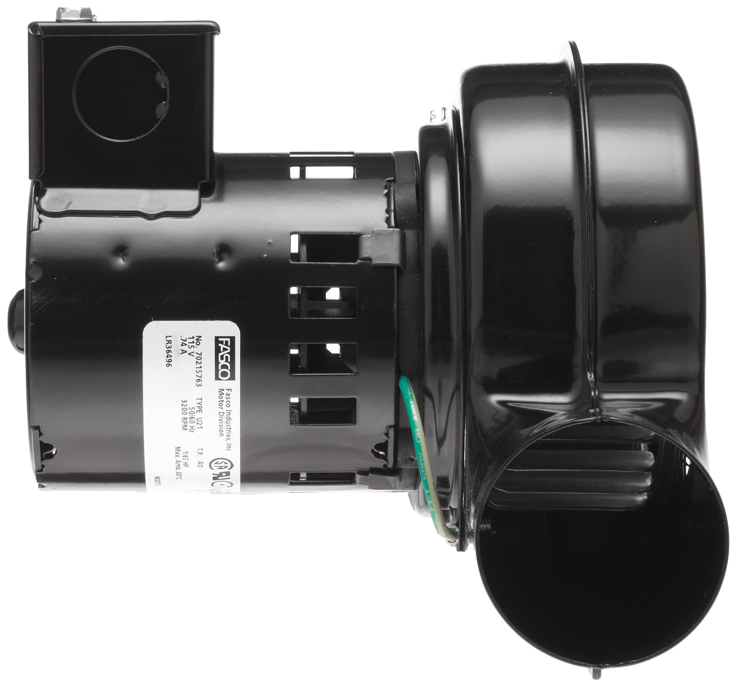 GENTEQ MOTORS Fasco 50748-D700 Centrifugal Blower with Sleeve Bearing 115V 2,900 rpm
