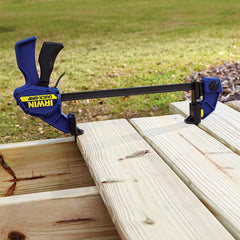Irwin 1964718 Quick-Grip One-Handed Bar Clamp Medium-Duty 12 inch 5 Pack