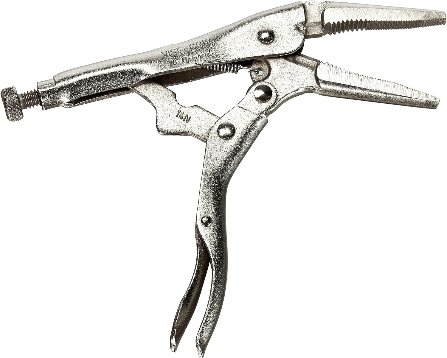 IRWIN Irwin 1602L3 Vise-Grip Original Locking Pliers Long Nose 4 Inches Silver