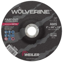 WEILER 56283 GRINDING & CUT OFF WHEELS