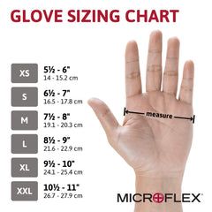 Microflex 93260110 Nitrile and Neoprene Gloves - Chemical Resistant XX Large (Pack of 50)