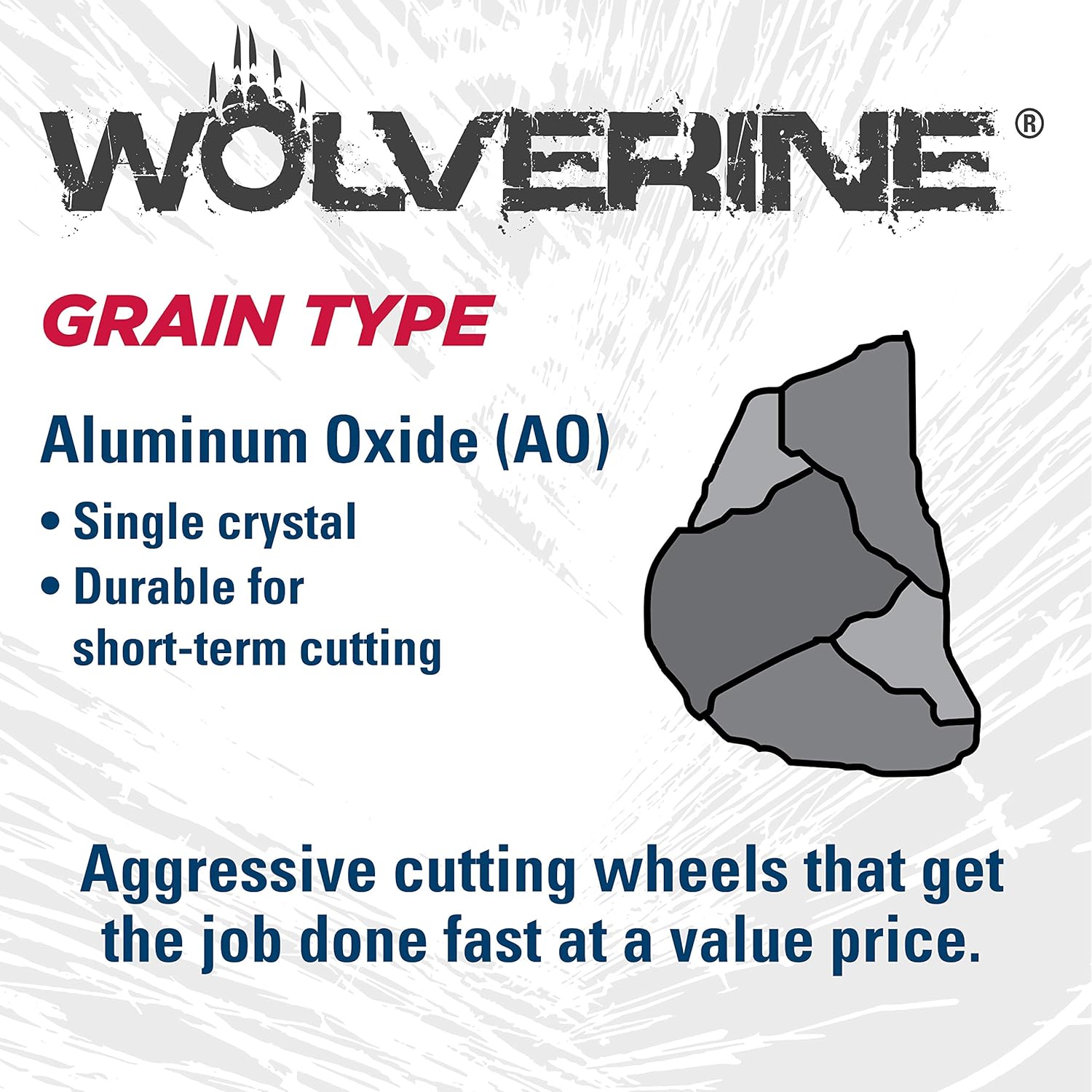 WEILER Weiler 56428 Wolverine 7/8 Arbor 1/8 Thickness 5 Diameter A24T Grit Type 27 Cutting And Light Grinding Wheel