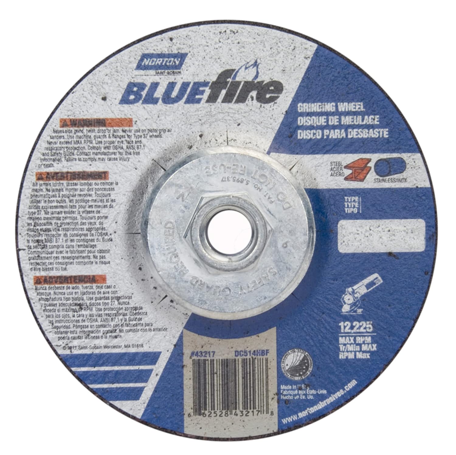 NORTON 66252843217 GRINDING & CUT OFF WHEELS