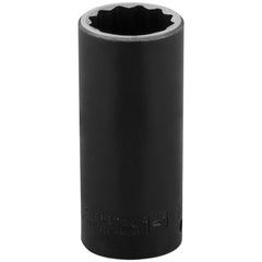 PROTO Proto J7334 Impact Socket 1/2 in Drive 1-1/16 in 12-point