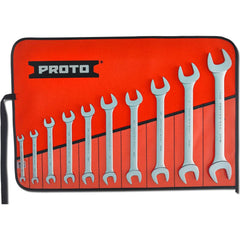 PROTO Proto J3000H Open End Wrench Set 10 Pc Inch
