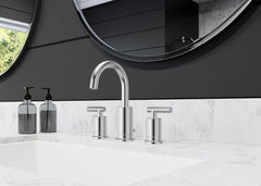 Pfister LG49-NC1C Contempra Bathroom Sink Faucet, 8-Inch Widespread, 2-Handle, 3-Hole, Replacement MPN LG49-NC1C