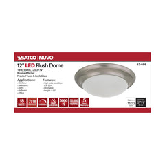 SATCO-NUVO Satco-Nuvo 62/686 LED Twist & Lock Flush Mount 18W (12 in) 20415369