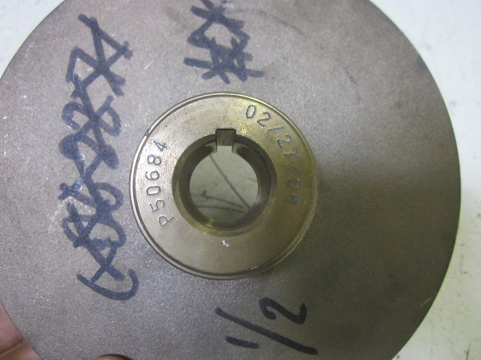 BELL & GOSSETT Bell & Gossett P50684 Bronze Impeller Series 1510/1531 7 Inch Replacement P50684