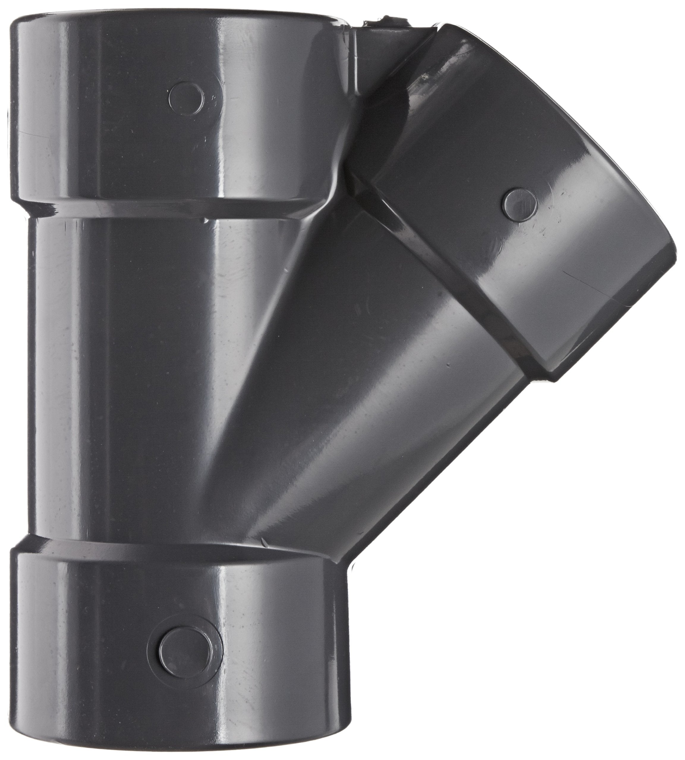 SPEARS Spears 875-040 PVC Pipe Fitting Wye Schedule 80 4 Socket