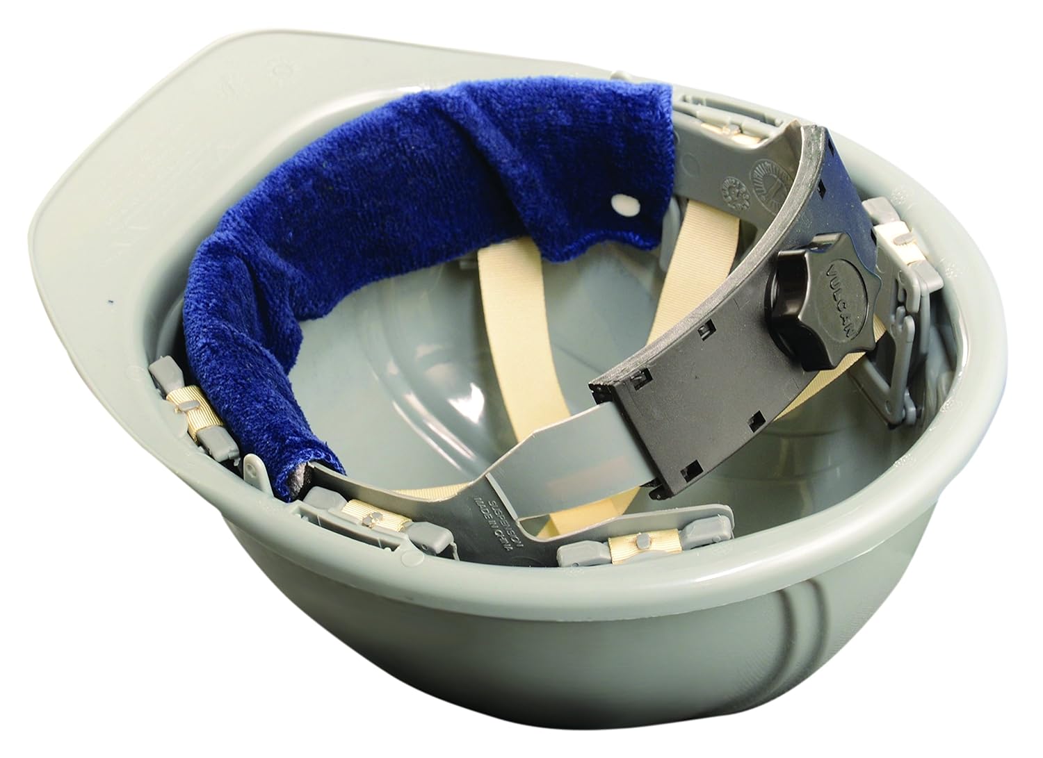 OCCUNOMIX OccuNomix 870-01 Terry Topper Snap-On Hard Hat Sweatband Navy Pack of 1