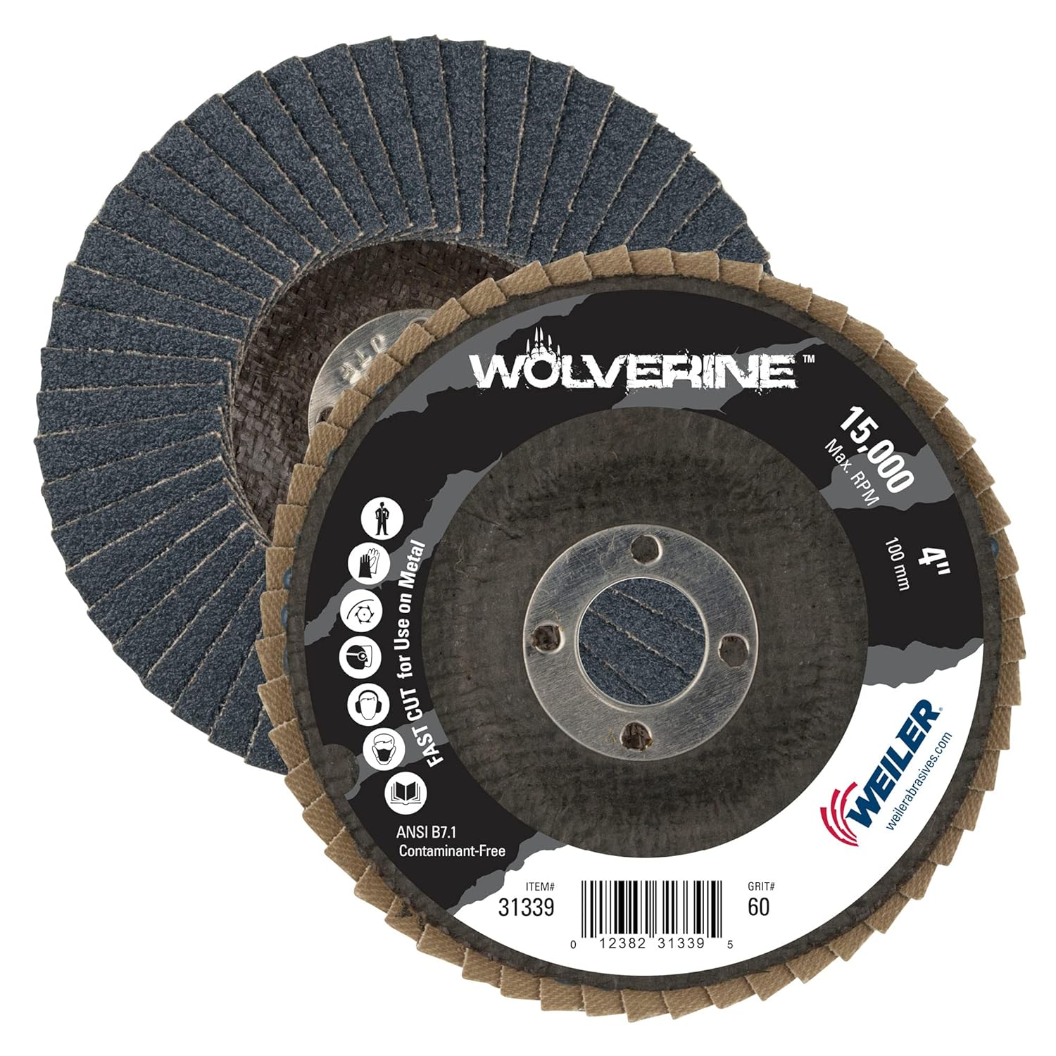 WEILER 31339 FLAP DISCS