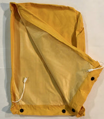 West Chester 4035/XXXL PVC Over Polyester 3Pcs Rain Suit Yellow Each