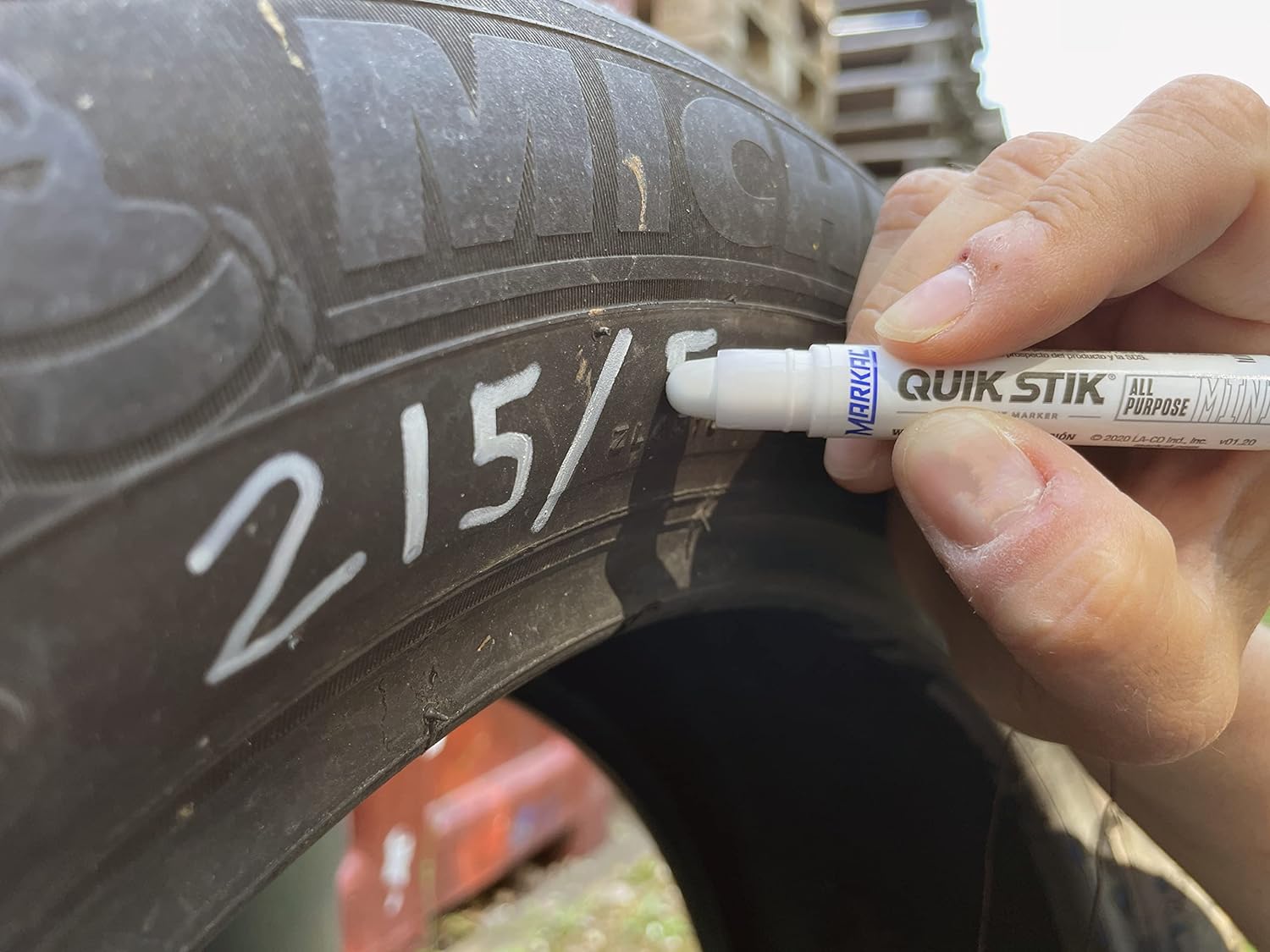 MARKAL Markal 61126 Quik Stik All Purpose Mini Solid Paint Marker 12 Pack