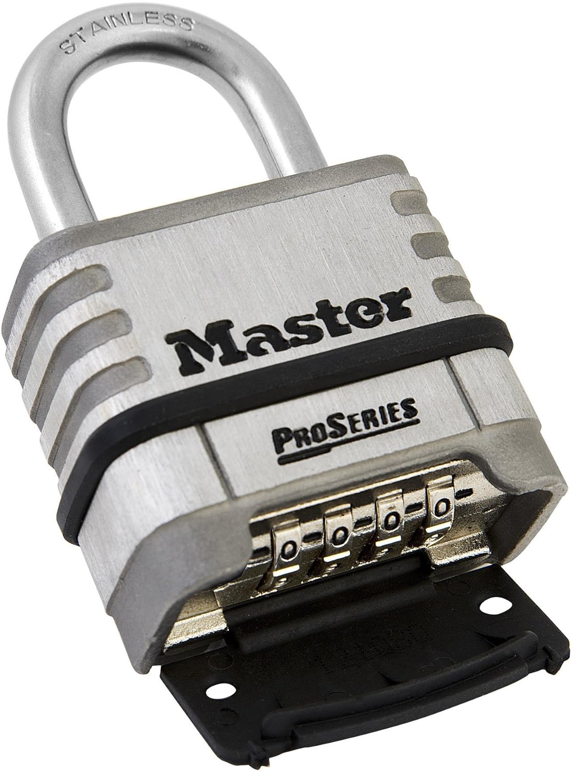MASTER LOCK Master Lock 1174D Padlock 1.5 x 2.2 x 3 Stainless Steel