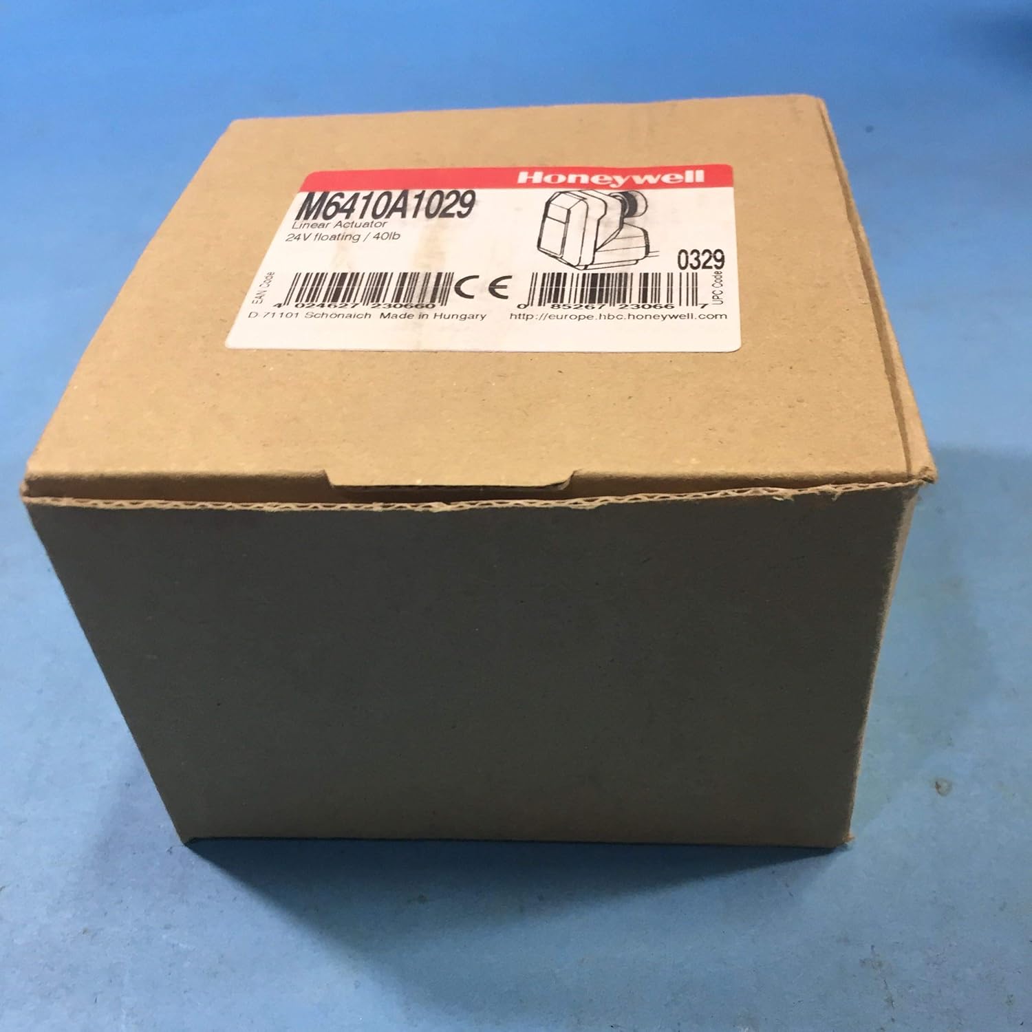 HONEYWELL Honeywell M6410A1029 Cartridge Globe Spring Return Valve Actuator - 24V SPDT