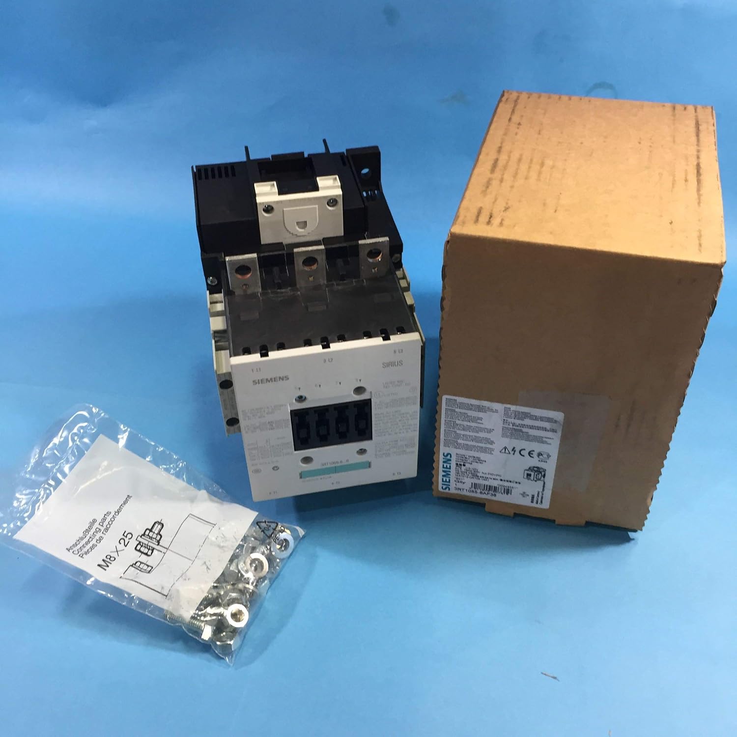 SIEMENS SIEMENS 3RT1055-6AF36 Power Contactor Non-Reversing 150A Coil: 110 to 127 VAC