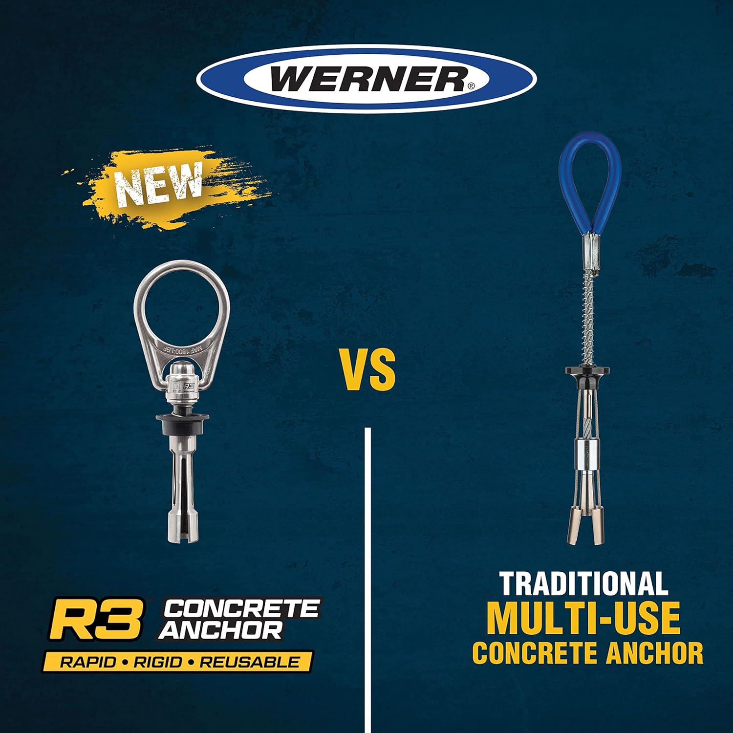 WERNER Werner A510300 R3 Concrete Anchor One Size