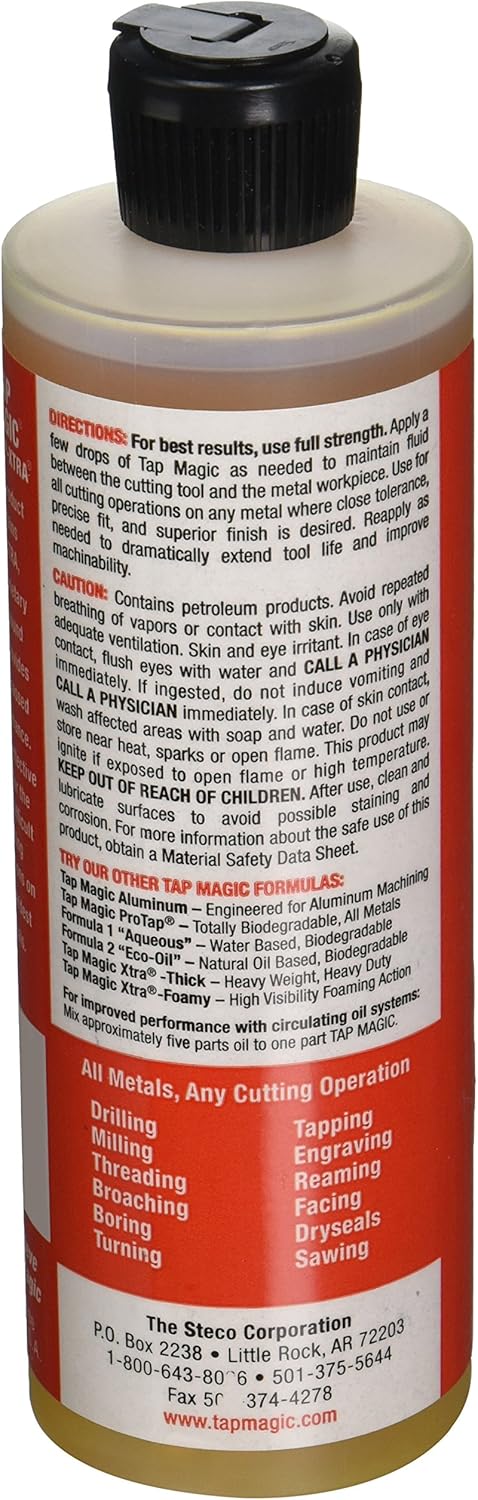 TAP MAGIC Tap Magic 10016E Fluid Ep-Xtra 16 oz Yellow (Pack of 12)