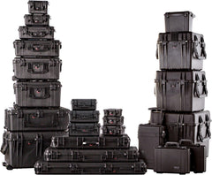 Pelican 1500-000-180 Camera Case With Foam (Size: 18.5 x 6.93 x 14.06 inches)
