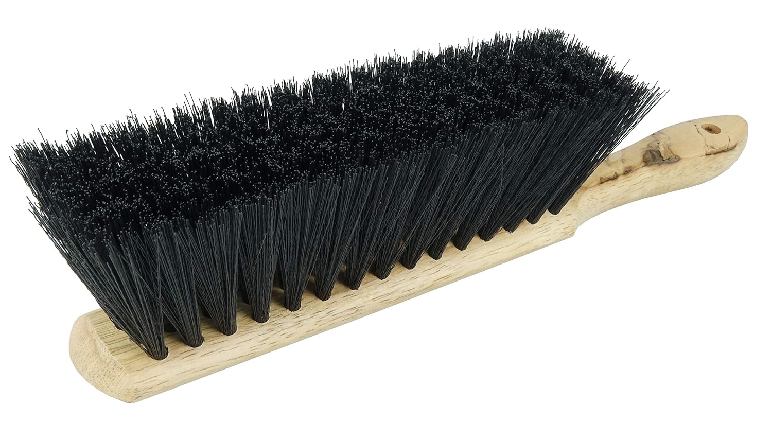WEILER Weiler 25252 8 Brush Length, Black Polystyrene Fill, Wood Block, Synthetic Counter Duster