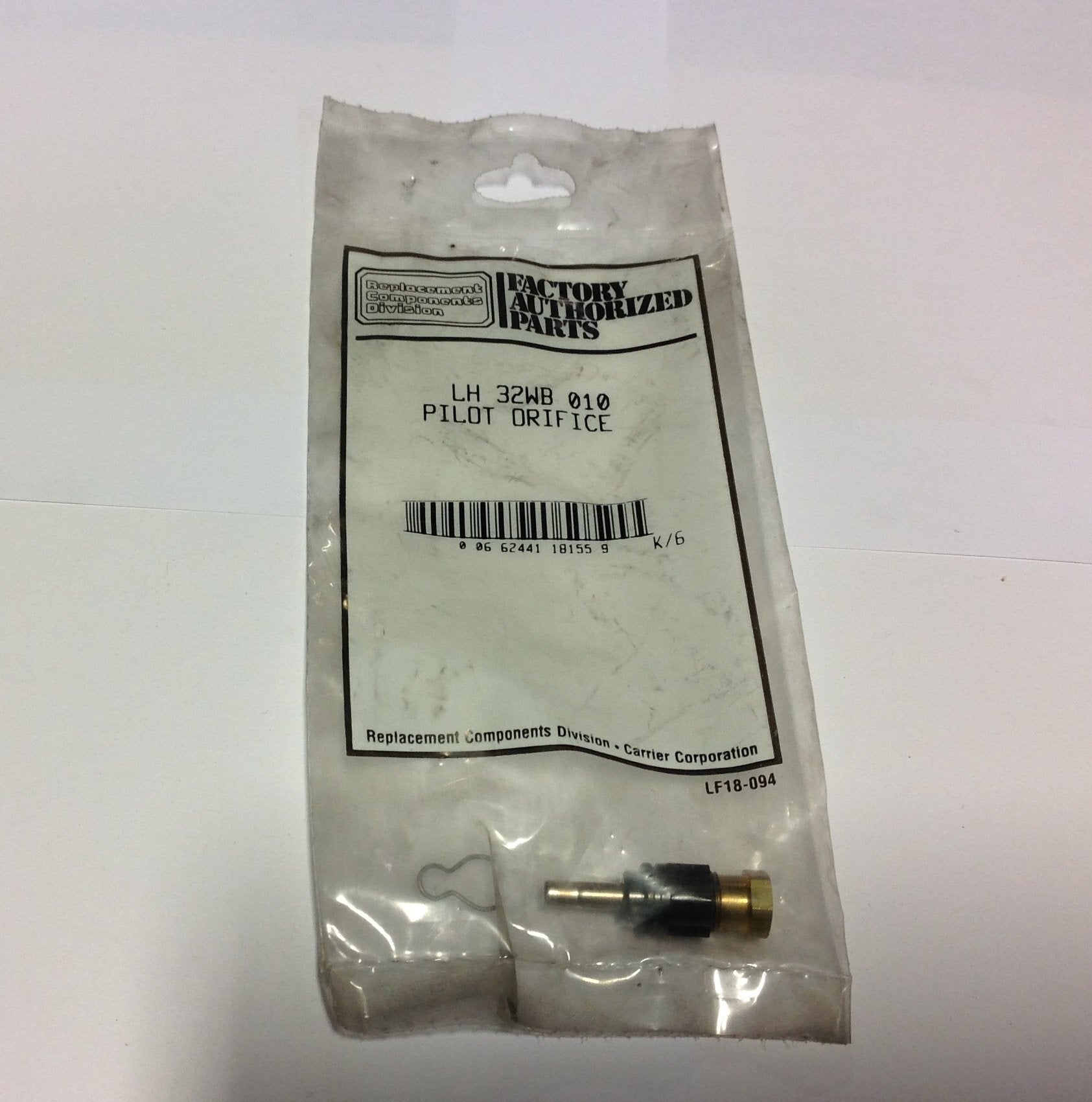 CARRIER LH32WB010 PILOT ORIFICE