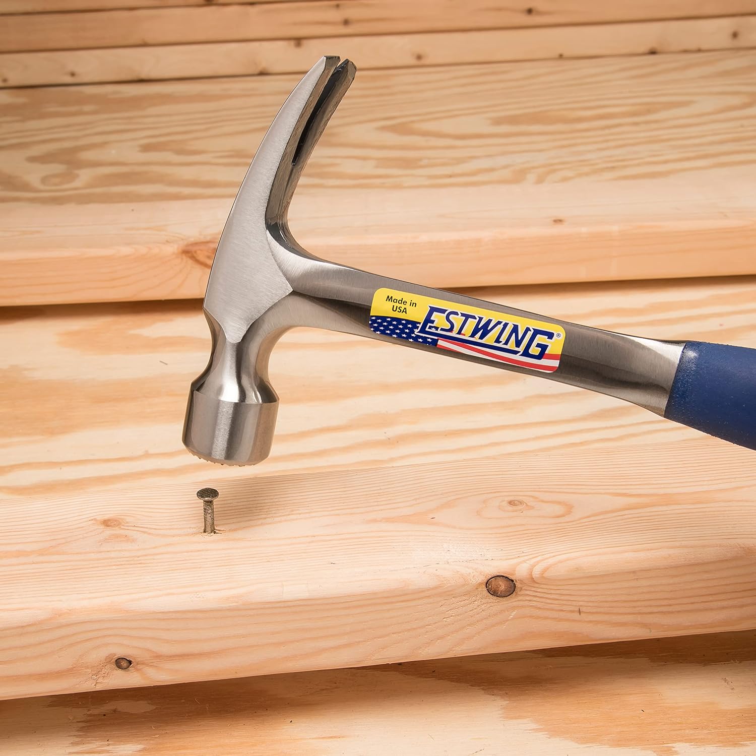 ESTWING Estwing E3-22SMR Framing Hammer - 22 oz Milled Face