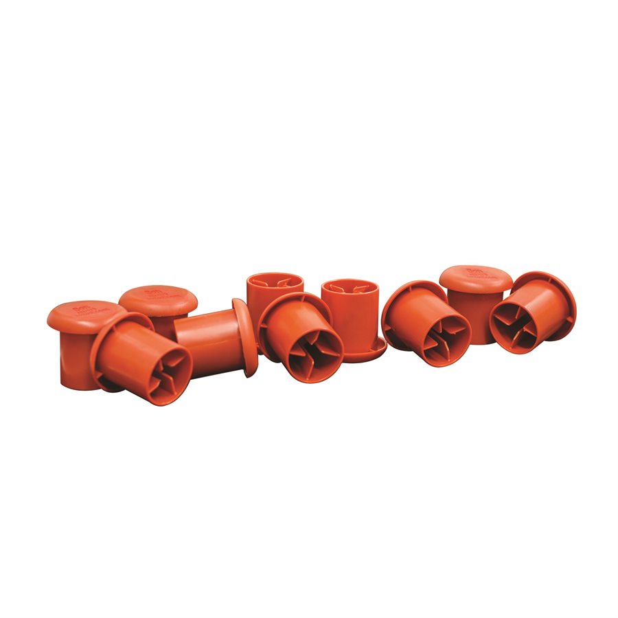 BON Bon 82-179 Mushroom Rebar Cap for 3/8 To 1 Rebar 200 /Box
