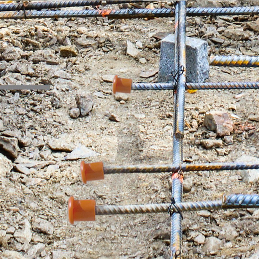 BON Bon 82-179 Mushroom Rebar Cap for 3/8 To 1 Rebar 200 /Box