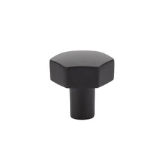 EMTEK Emtek 86457US19 Mod Hex Cabinet Knob Flat Black