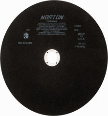 NORTON Norton 66253322863 Cutoff Wheel 13-3/4 in Aluminum Oxide