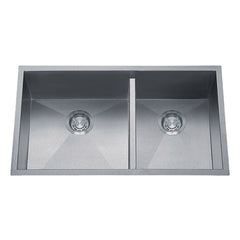 DAKOTA Dakota Plumbing DSZ-6040LDSV Zoria 6040LD Undermount Sink Silver