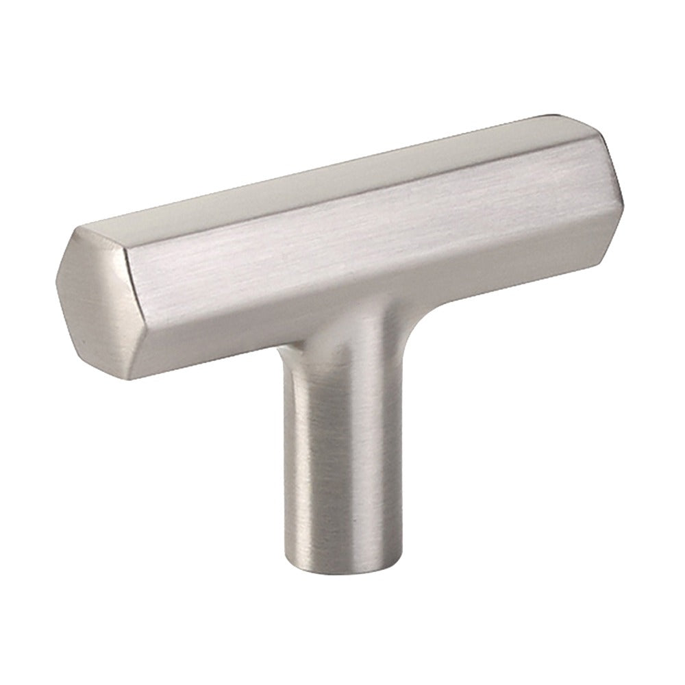 EMTEK Emtek 86728US15 Mod Hex T Cabinet Knob Satin Nickel