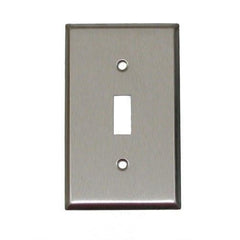 MULBERRY METAL PRODUCTS Mulberry Metal Products 93071 Standard Wallplate 1-Gang (4-1/2 in H x 2-3/4 in W)