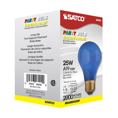 SATCO-NUVO Satco-Nuvo S6092 A19 Incandescent 25W 130V Medium Base 1000 Hour