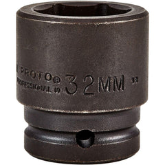 PROTO Proto J07532M Impact Socket 3/4 in Drive 32mm 6-point