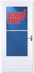 LARSON Larson Mfg Co 83082032 Retractable Screen Door 36x81 White