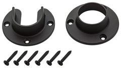 NATIONAL HARDWARE National Mfg S822-081 Closet Flange Set Oil Rubbed Bronze