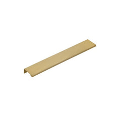 EMTEK Emtek 87140US4 Edge Cabinet Pull 10in Ctc Satin Brass