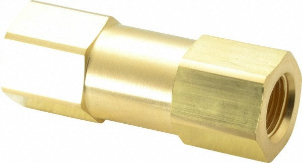 PARKER Parker 8F-C8L-1-BN-B Check Valve 1/2 in Fnpt Brass 3000 Psi