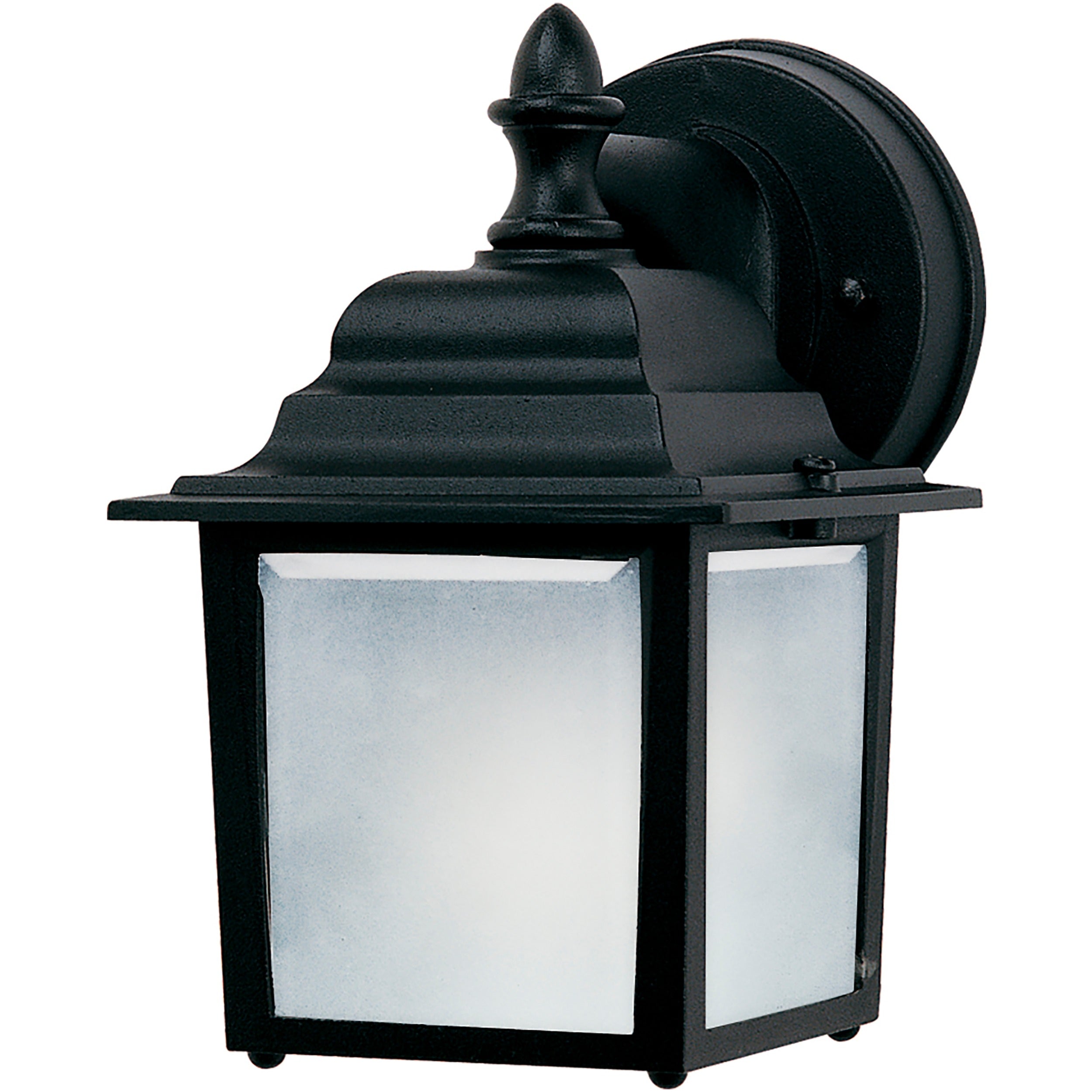 MAXIM LIGHTING Maxim Lighting 66924BK Builder Cast LED 9W (8.5 in) Outdoor Wall Mount
