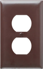 LEGRAND Pass Seymour TP8CC25 1 Gang Duplex Nylon Wall Plate Brown 25pk