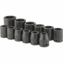 PROTO Proto J72105M Impact Socket Set 12 Pc 3/4 Drive Metric