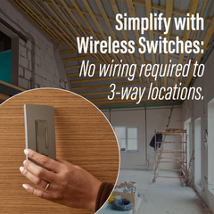 Legrand WNRL33WH Pass & Seymour Netatmo Home/Away Wireless Smart Switch, 120 Volt