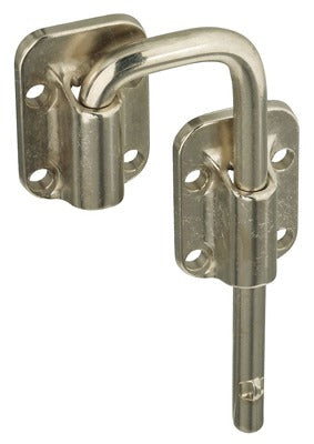 NATIONAL HARDWARE National Mfg N238-972 Sliding Door Latch 1.5 in Nickel 5 Pack